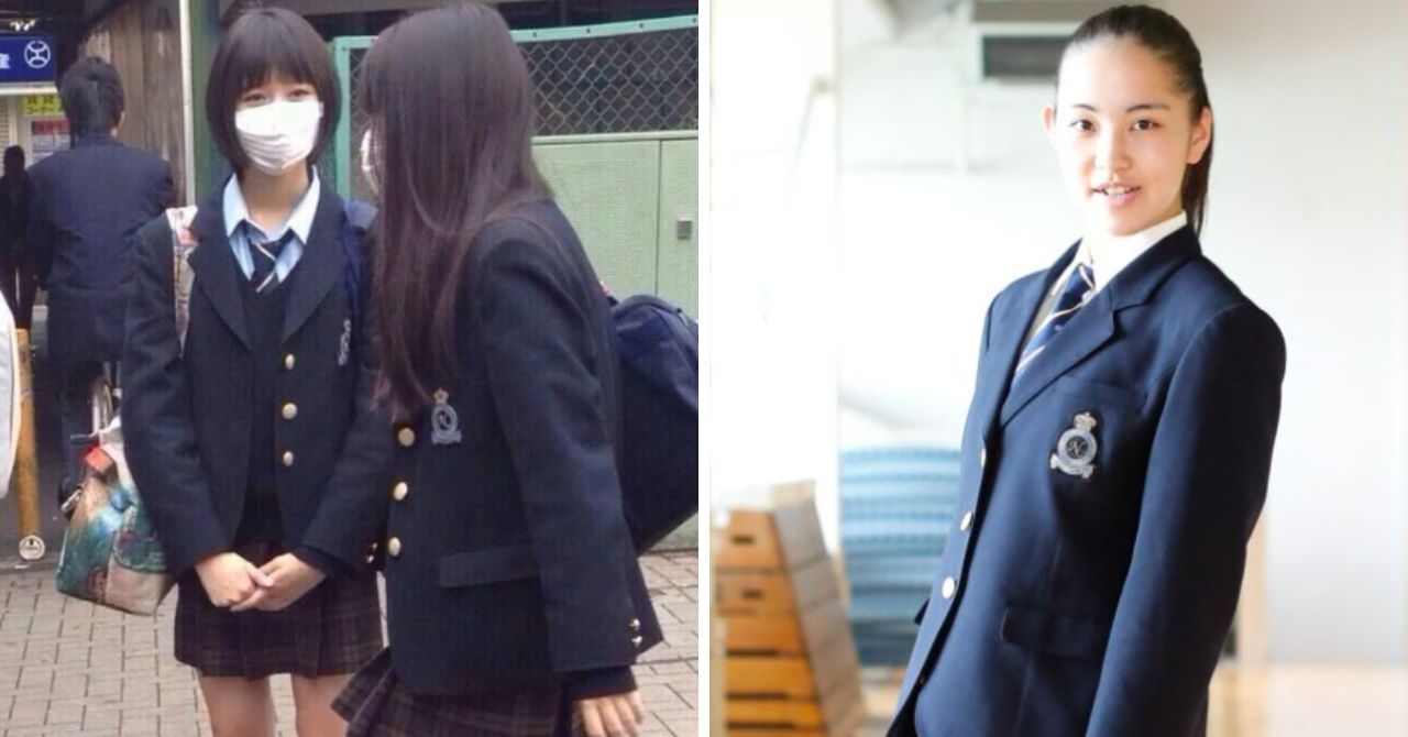 玉井詩織　制服